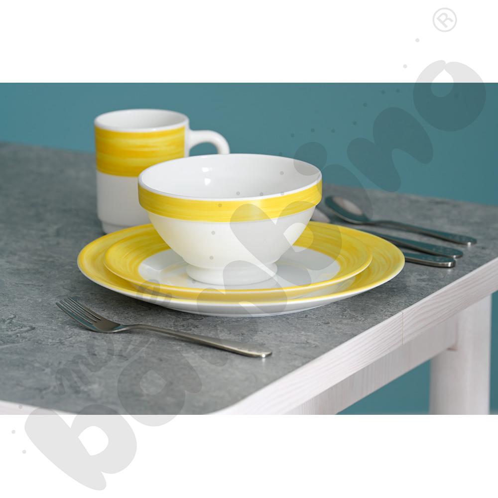 Cichy blat Plus prostokątny, 60 x 120 - szary