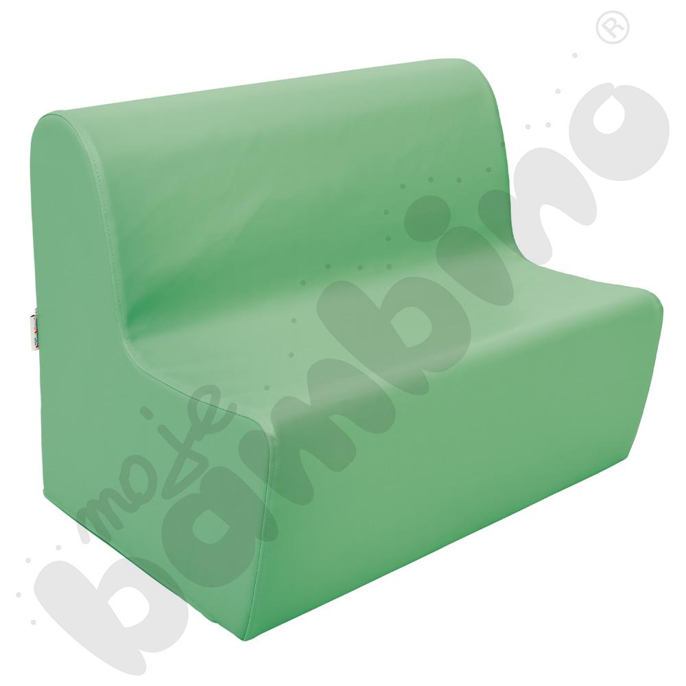 Duża kanapa oliwkowa