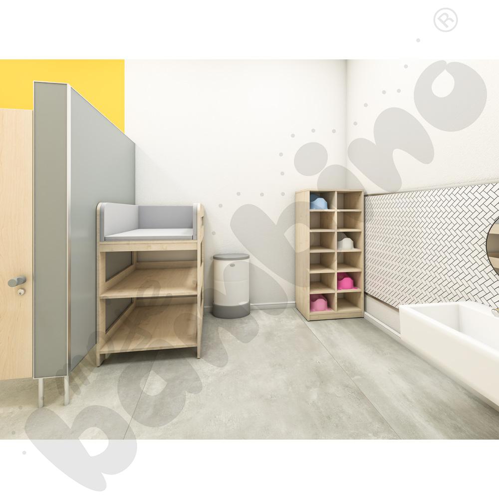 Regał na 12 nocników