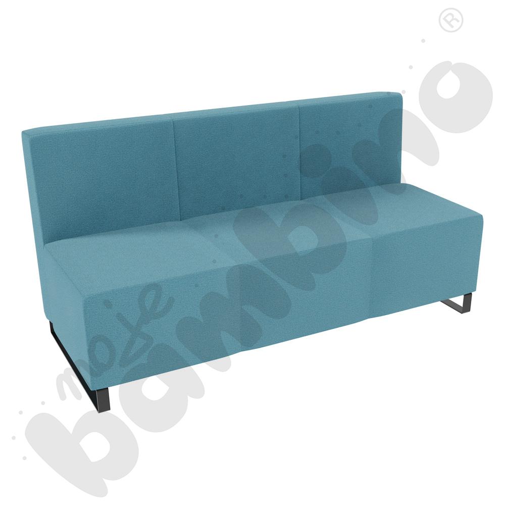 Sofa Universum 3-os. wys. 82 cm, tkanina KG07