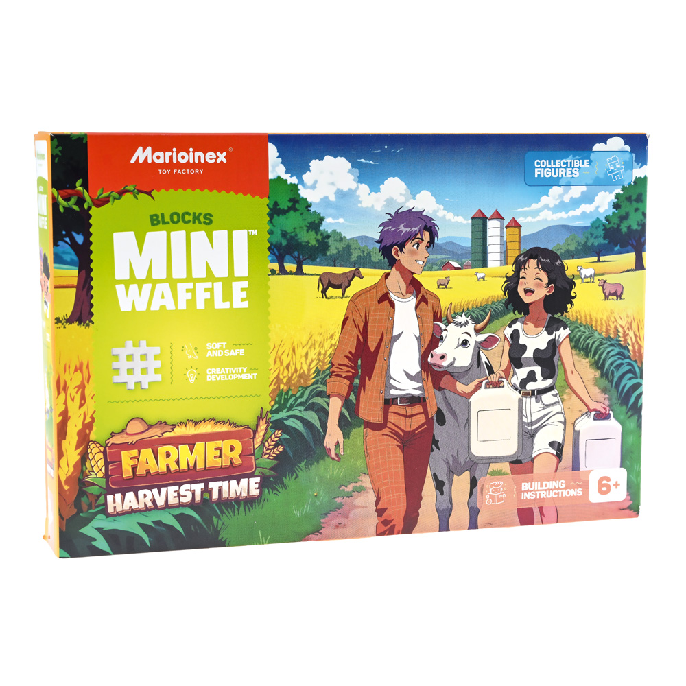 Mini Waffle - Farmár - Čas zberu úrody, 102 ks