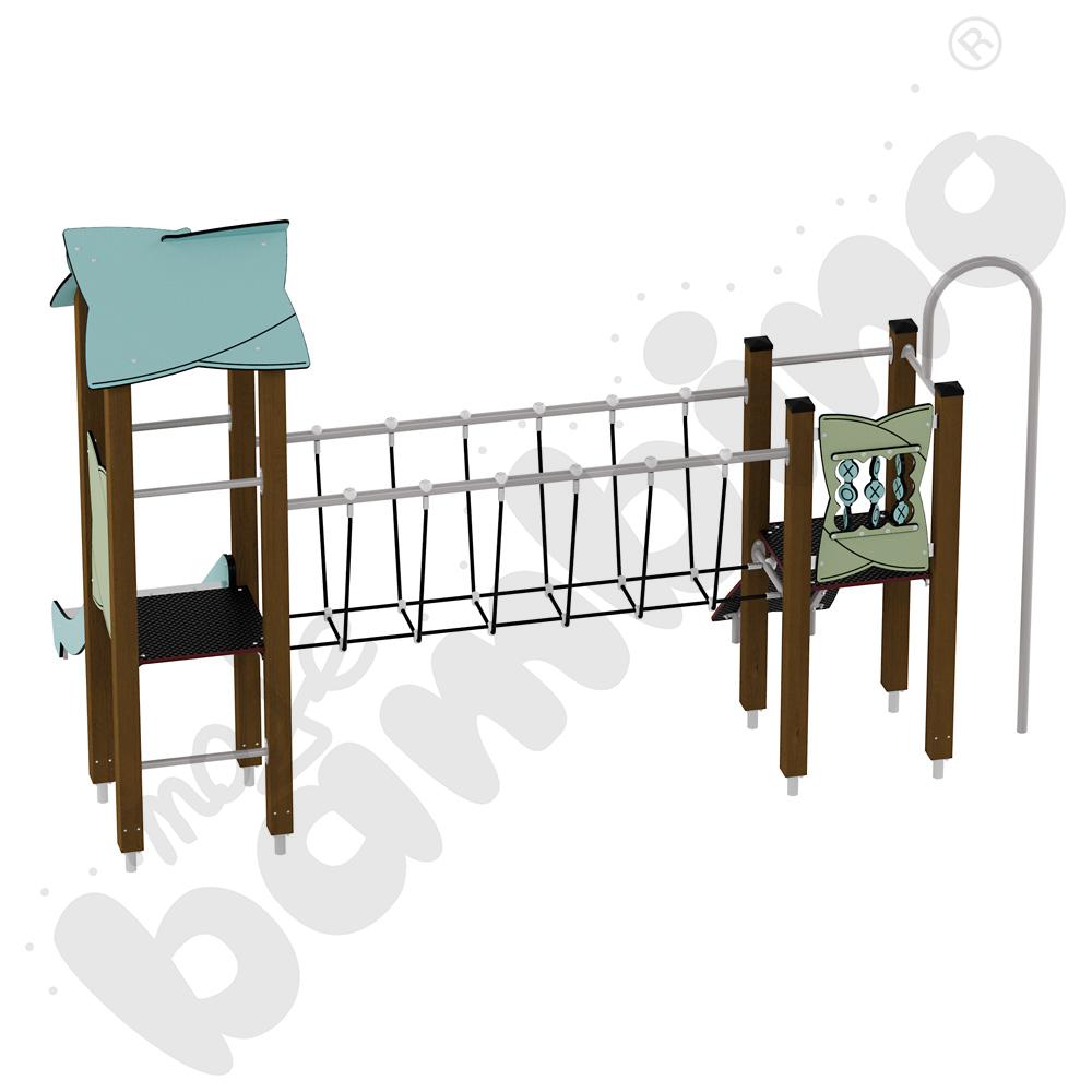 Zestaw Urbi 6, słupy drewniane C