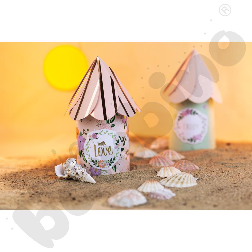 Papier z motywem kwiatowym