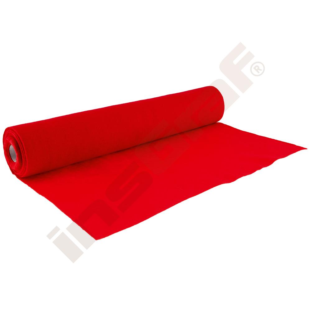 Bastelfilz auf Rollen, 5 m, rot