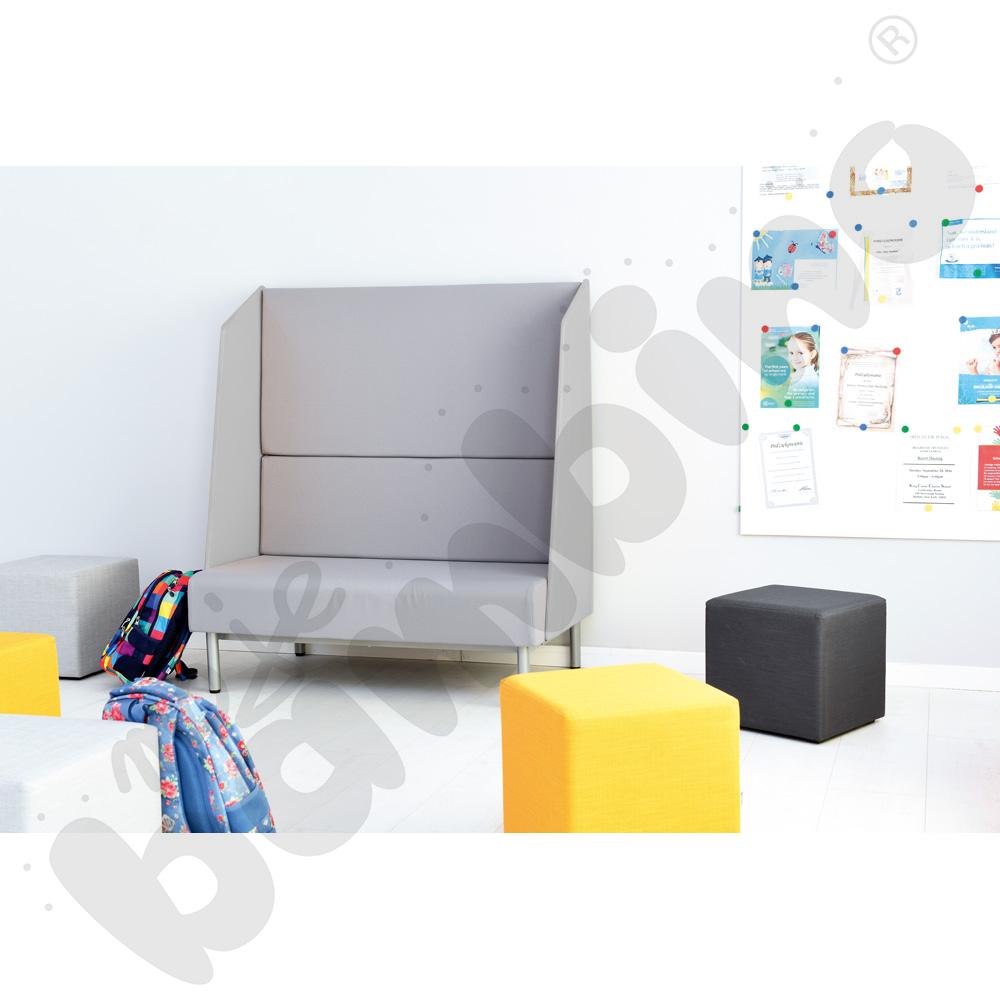 Kanapa wyciszająca Arkadia szara