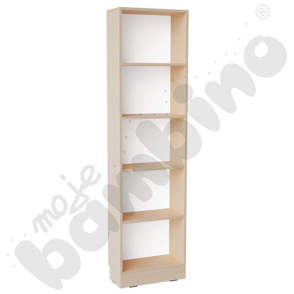 Regał Grande płytki, wys. 187,8 cm - klon jasny