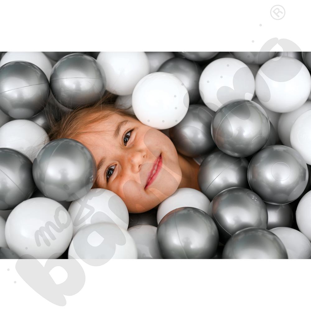 Baldachim narożny szary