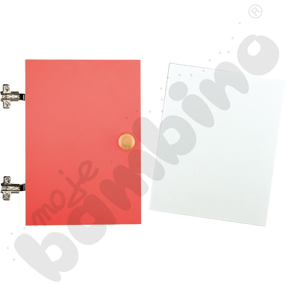 Drzwiczki do Kolorowych regałów - czerwone