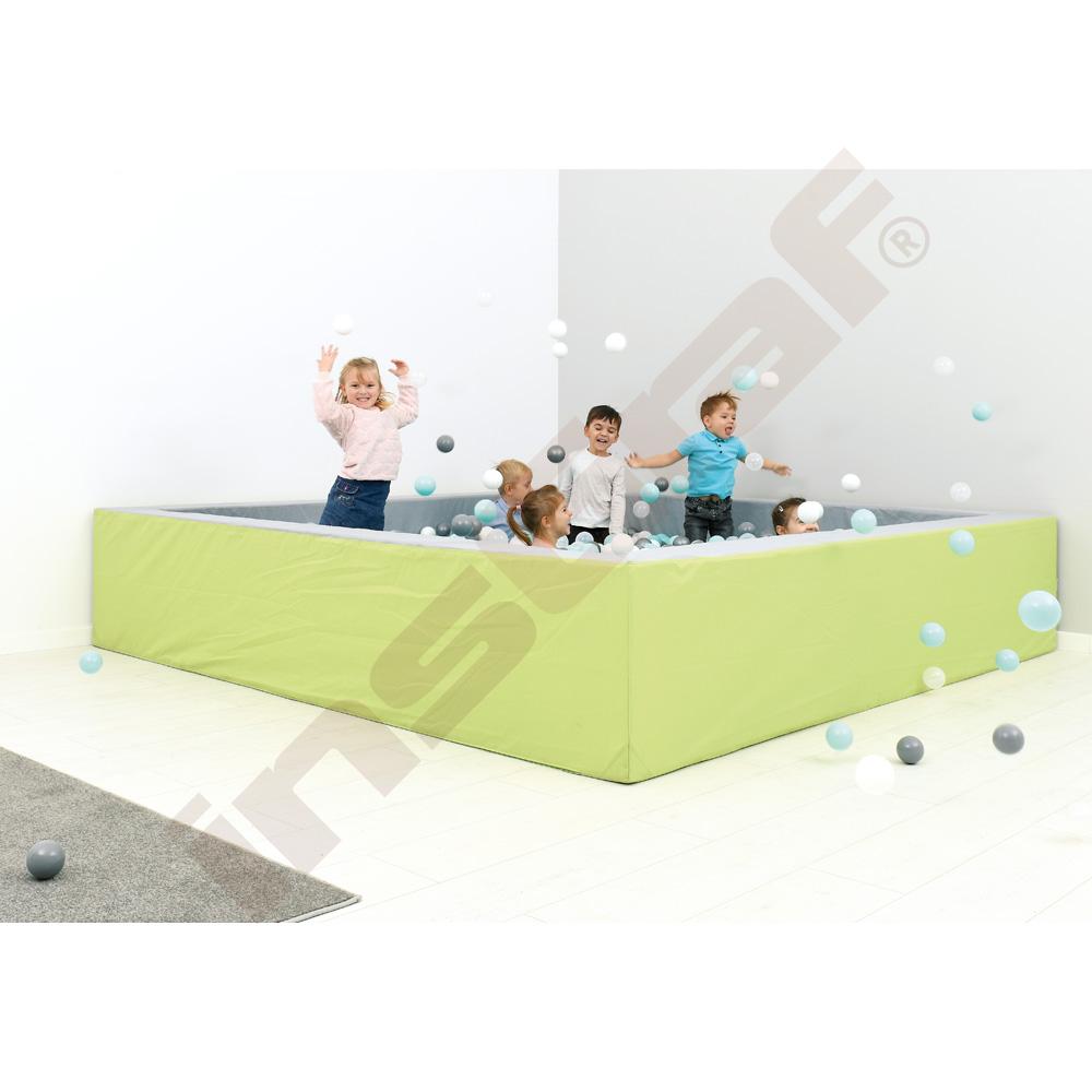 Suchý bazén 3 x 3 m, výška 60 cm