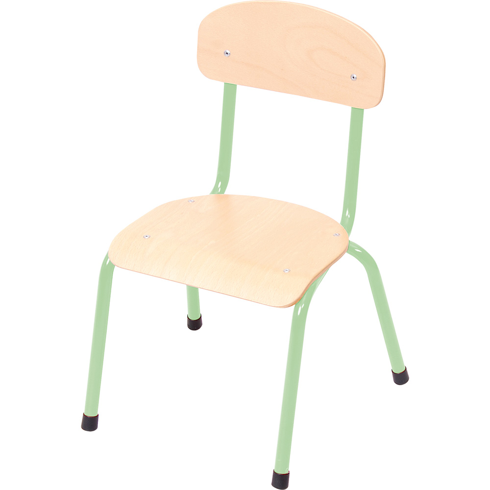 Stolička Bambino veľ. 1, výška 26 cm - k stolom 46 cm - limetková