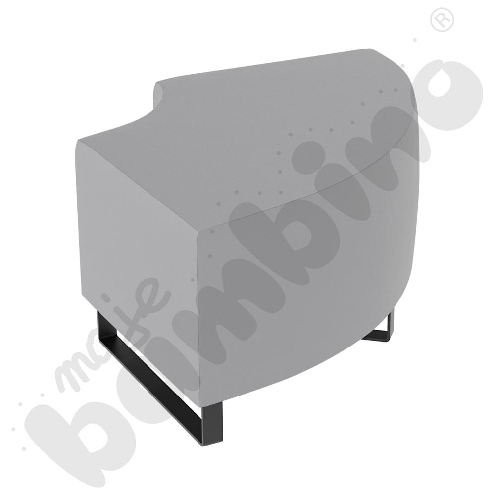 Pufa Universum 1/4 koła rogowa, tkanina MT02