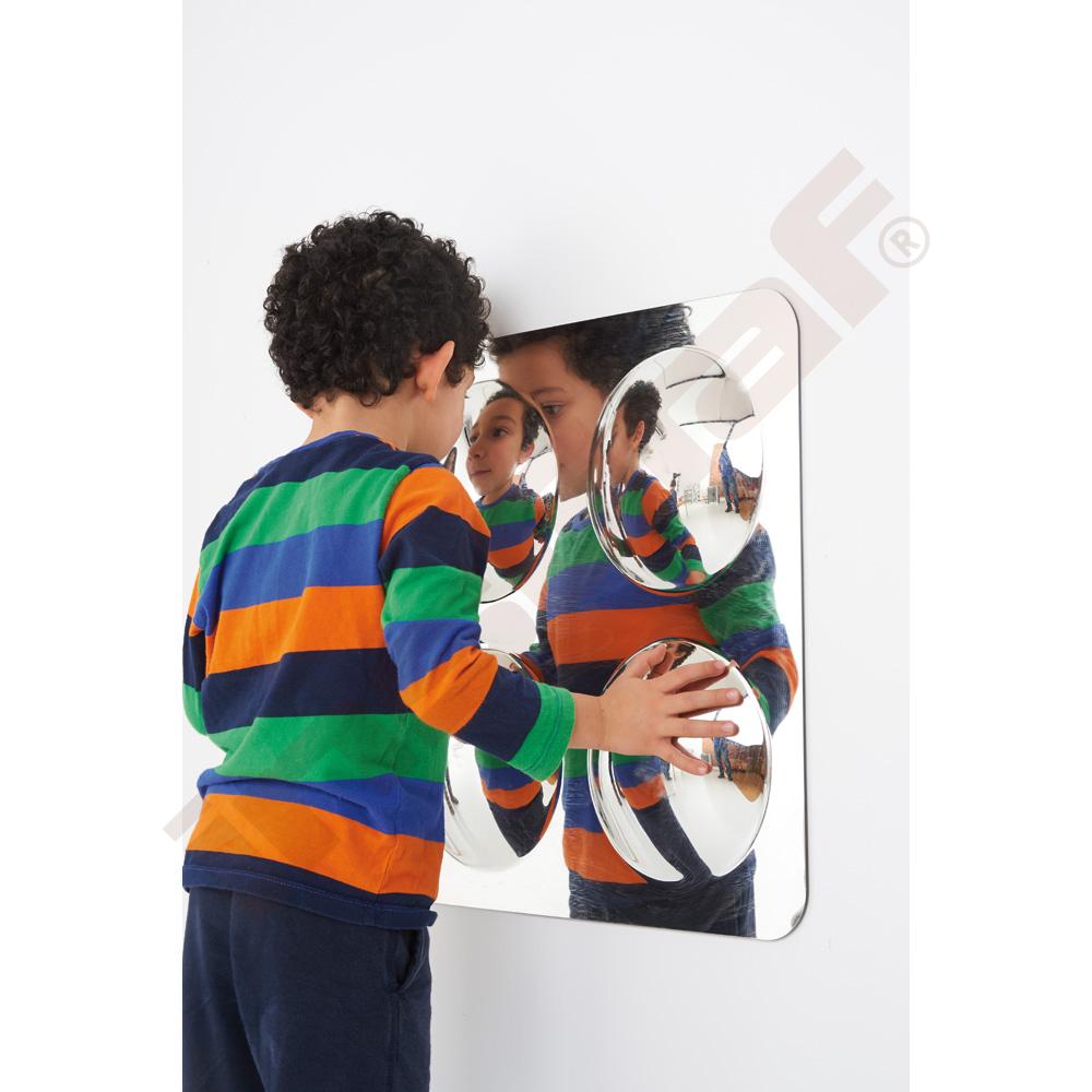 Zrcadlový panel se 4 kopulemi