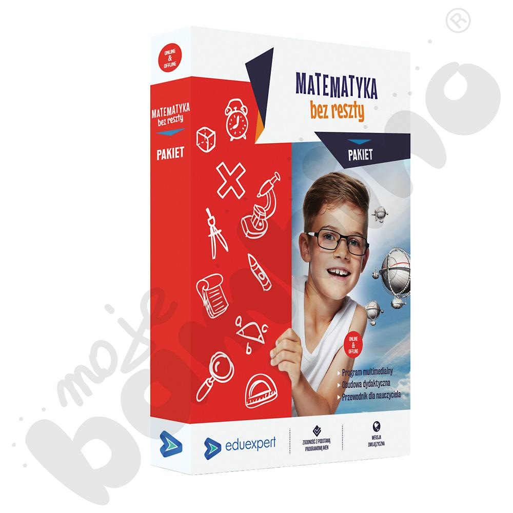 Matematyka bez reszty pakiet 3 części, klasy I-III