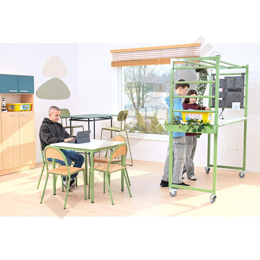 Projektový stôl MultiDesk s príslušenstvom, biely