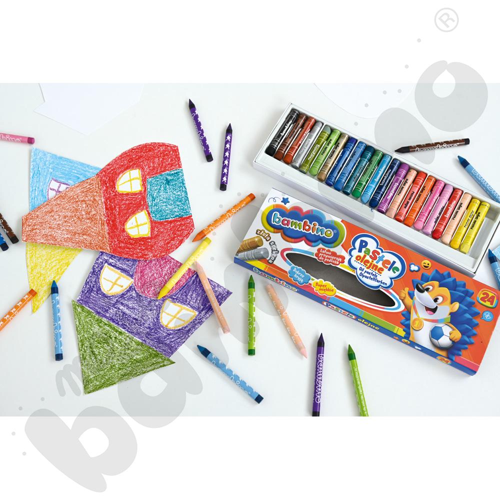 Pastele olejne Bambino