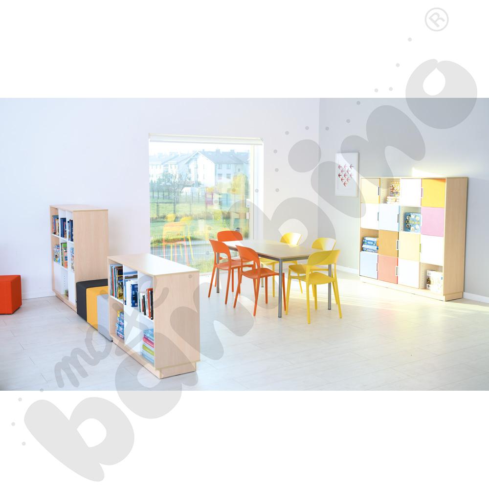 Krzesło Felix pomarańczowe