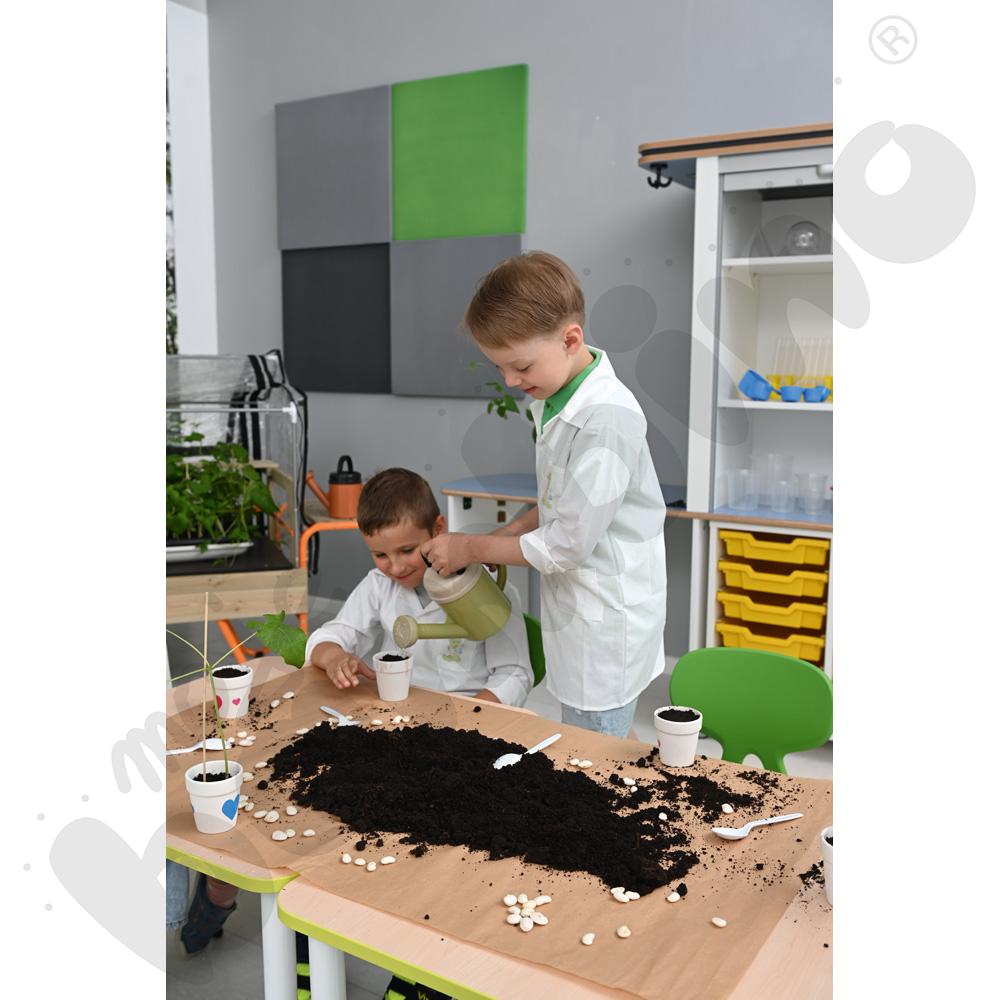 Blat Quadro klon jasny kwadratowy, limonkowe obrzeże