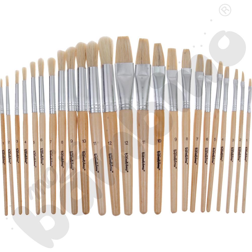 Zestaw pędzli do malowania