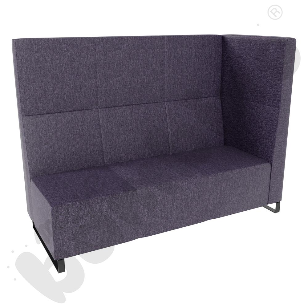 Sofa Universum 3-os. wys. 133 cm, bok średni prawy, tkanina RO16