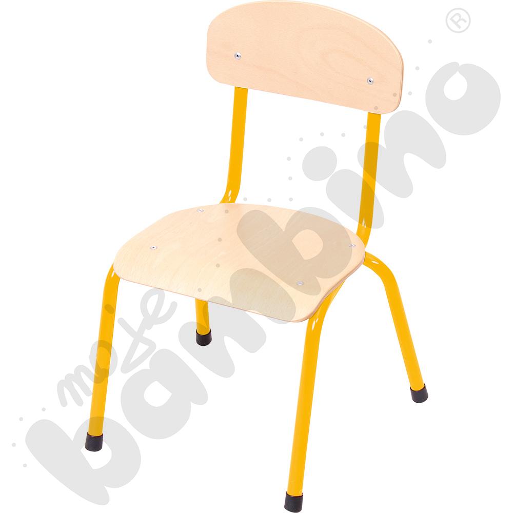 Krzesło Bambino rozm. 1 musztardowe