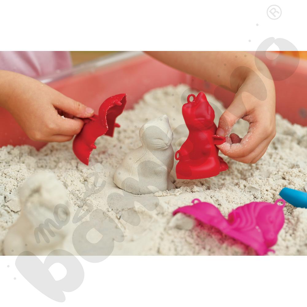 Foremki do piasku 3D, 4 szt.