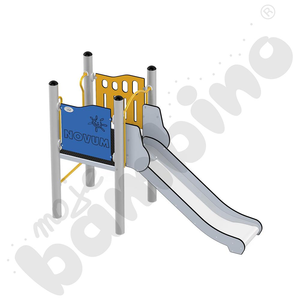 Orbis - platforma 1, metalowe słupy