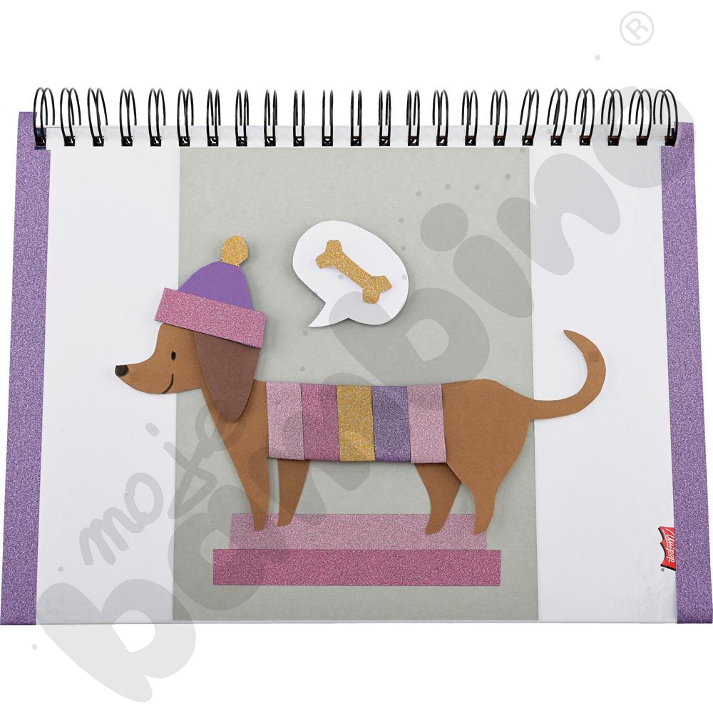 Brokatowa tasiemka samoprzylepna złota