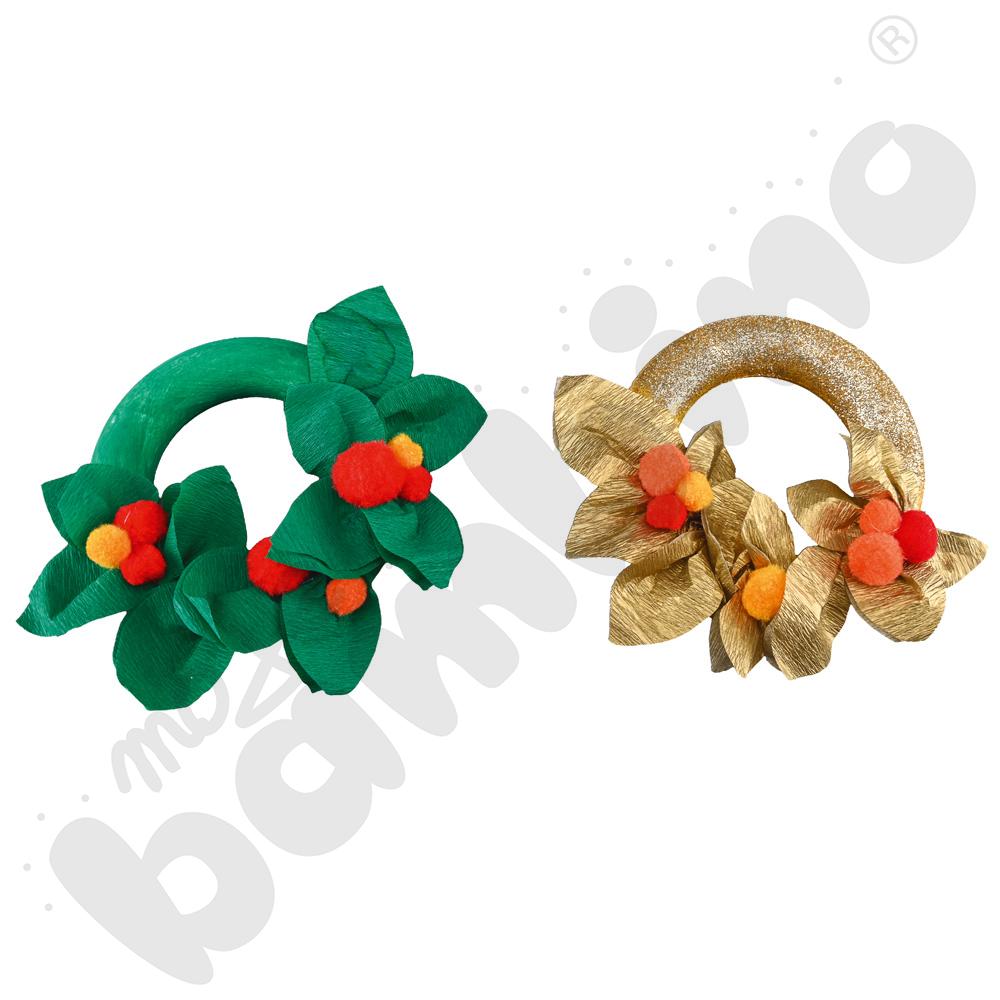 Obręcze styropianowe, śr. 12,5 cm, 17 szt.