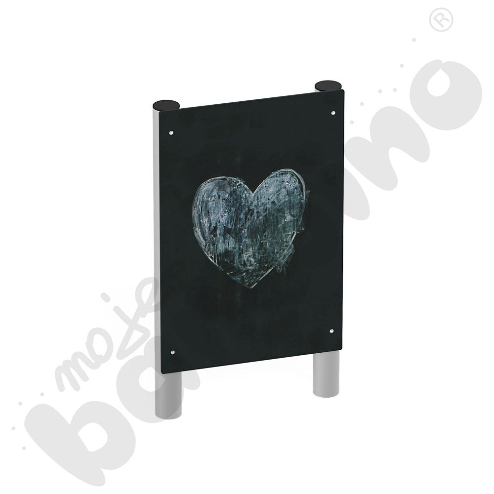 Tablica do rysowania, metalowe słupy