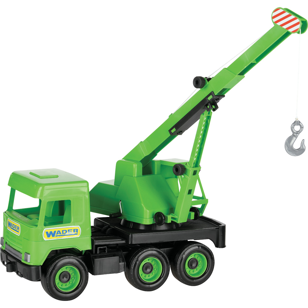 Middle Truck - zelený žeriav