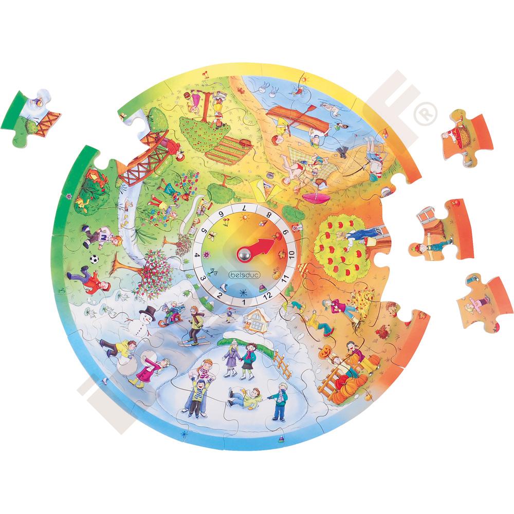 Puzzle - 4 roční období 
