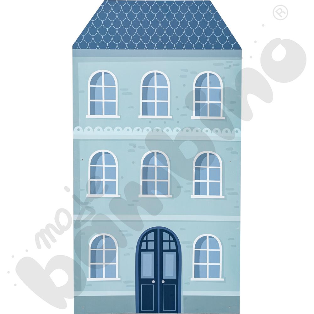 Panel ścienny - dom, jasnoszary