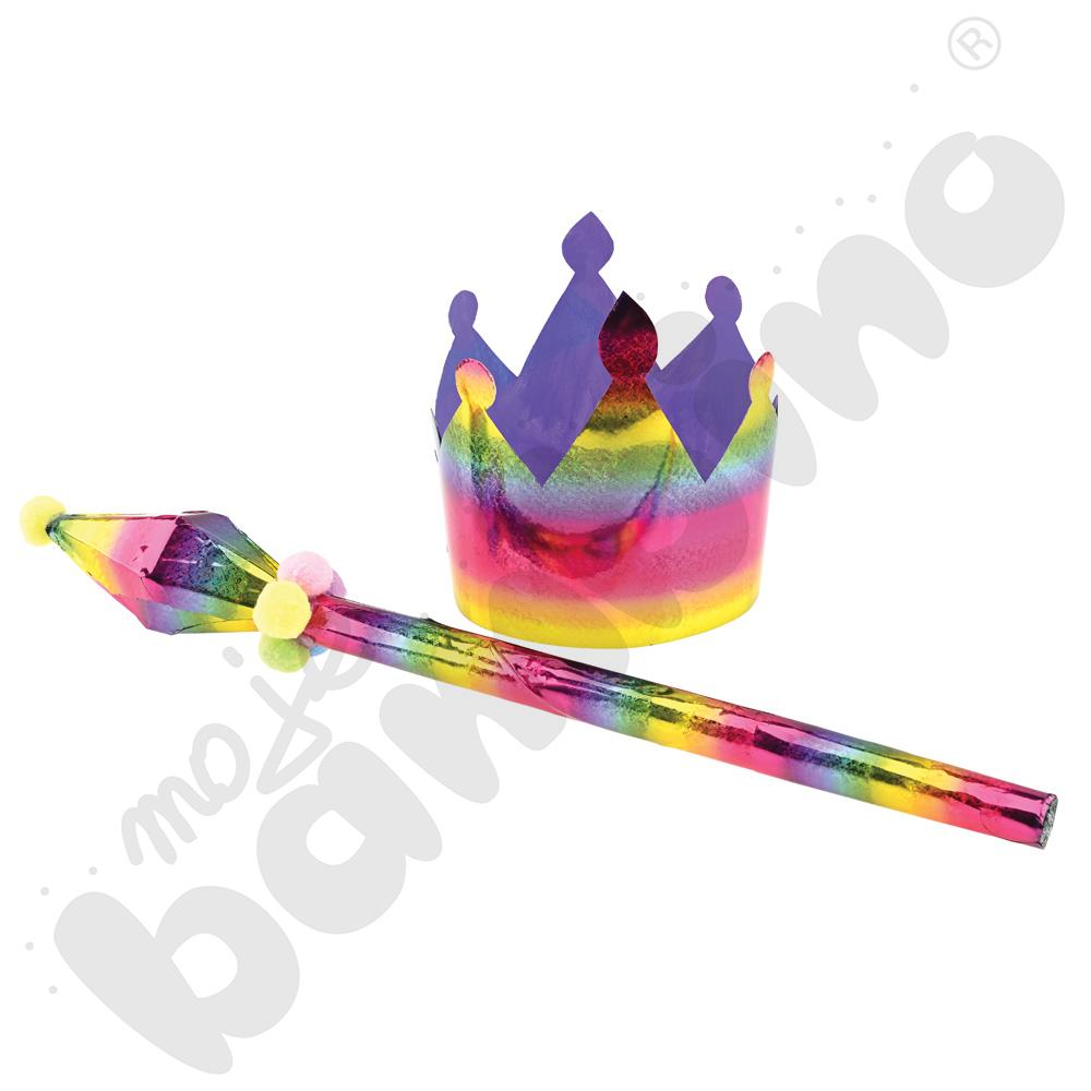 Tęczowa folia holograficzna