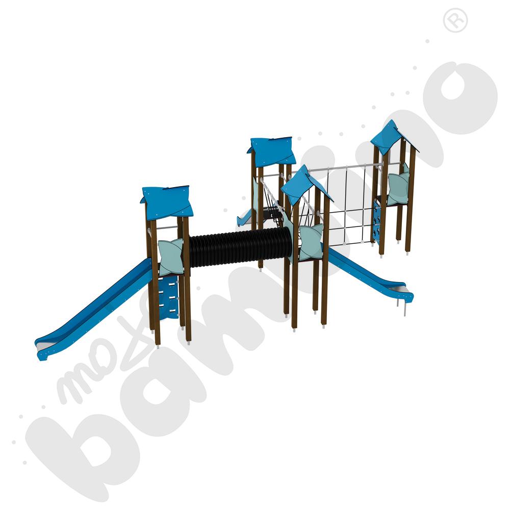 Zestaw Urbi 10, słupy drewniane B