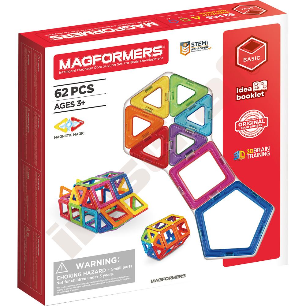 Magformers Basic, 62 prvkov