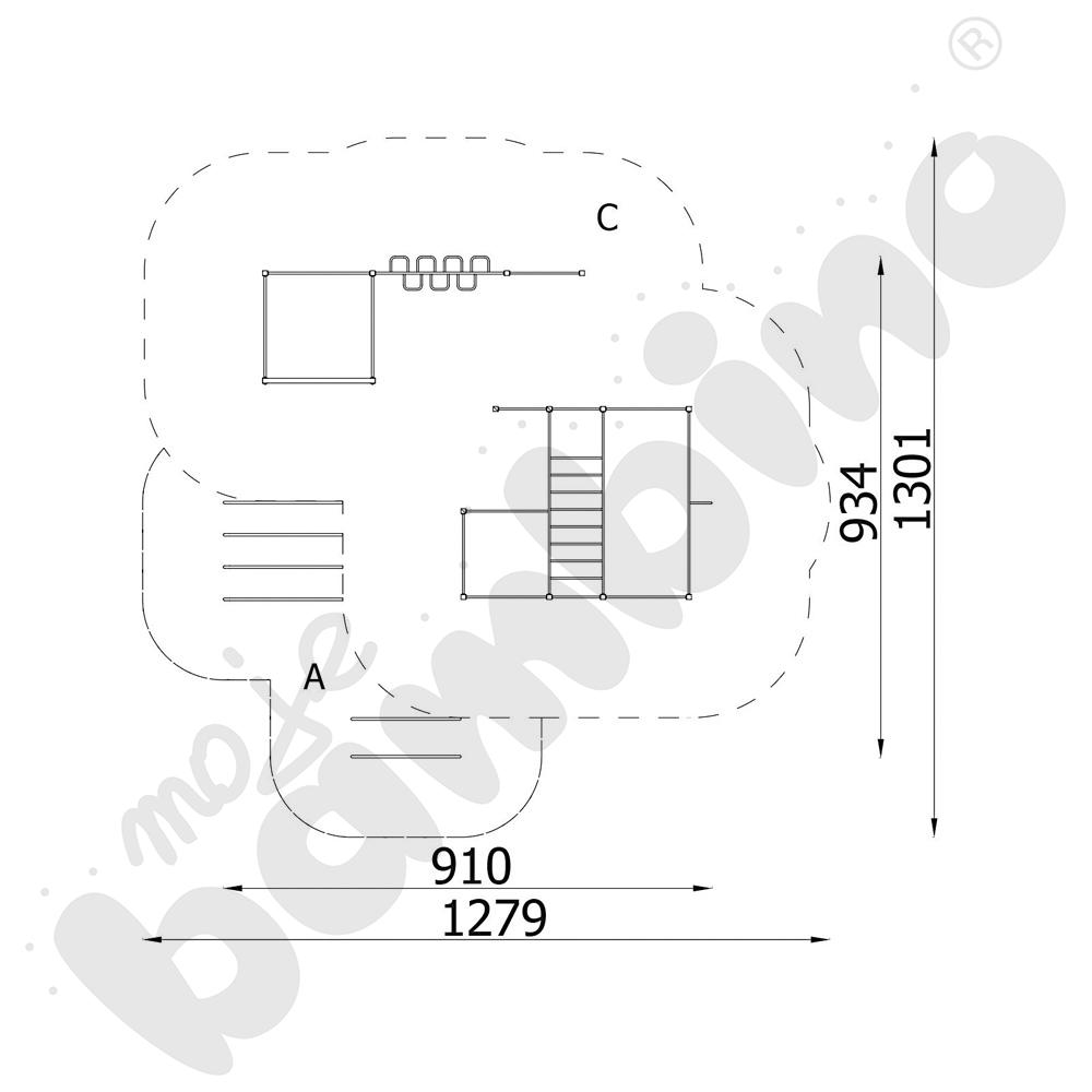 Street workout combo 3 Yellow
