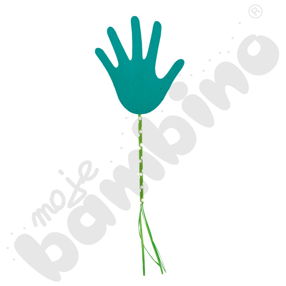 Słomki papierowe - w groszki, 24 szt.