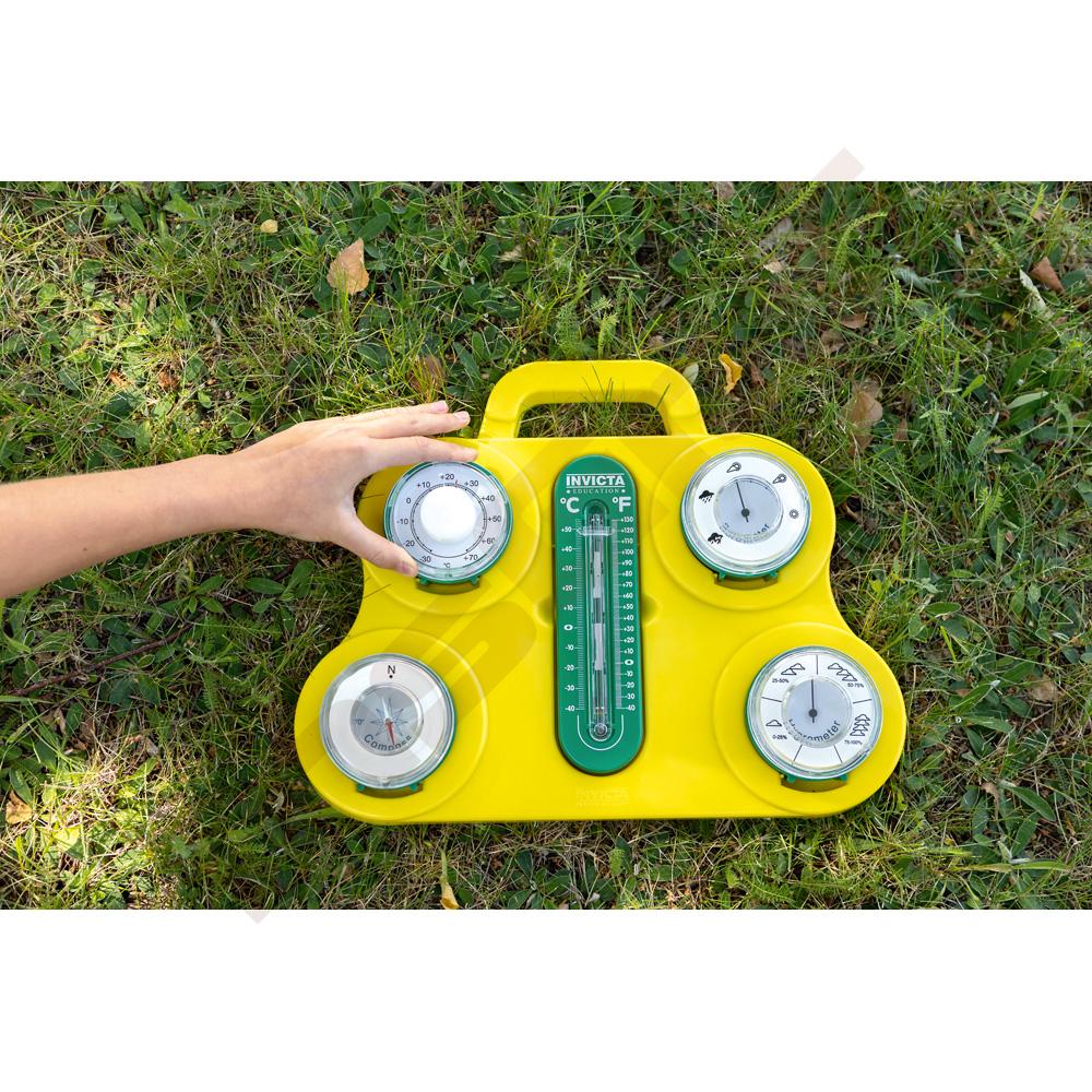 
Tragbare Wetterstation
