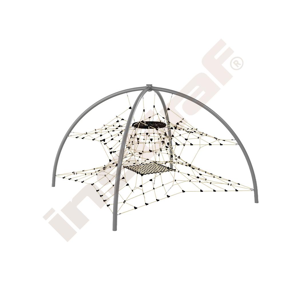 Seilgerät Storchennest 2, beige-schwarz