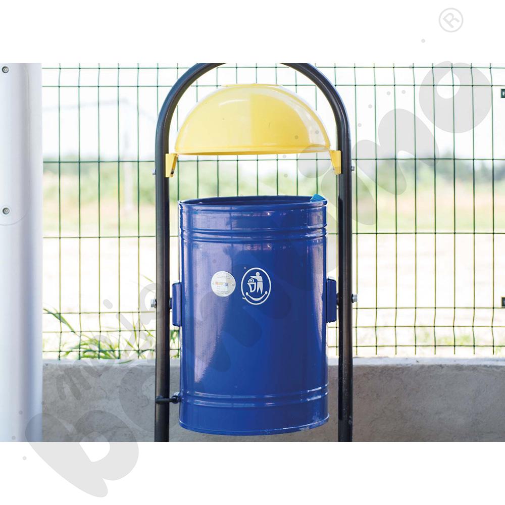 Kosz na śmieci z daszkiem