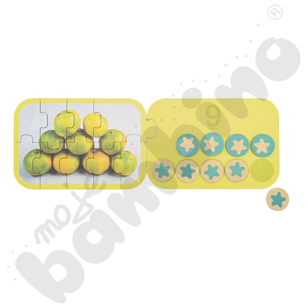 Policz i uzupełnij od 1 do 10