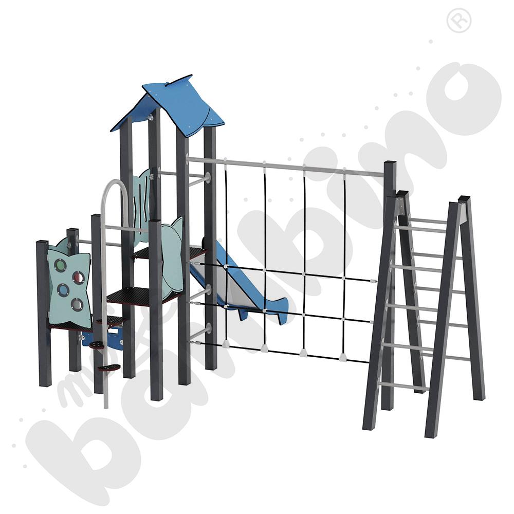 Zestaw Urbi 7, słupy metalowe B