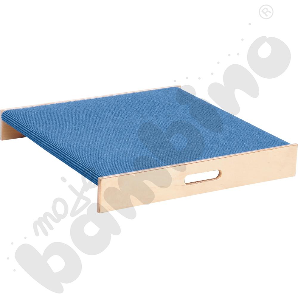 Podest kwadrat, wys. 10 cm - ciemnoniebieski