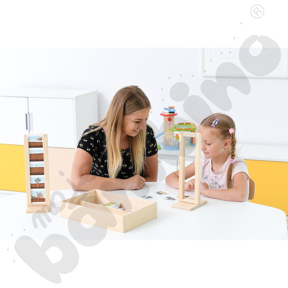 Cykl życia - człowiek, rośliny i zwierzęta - zestaw dla 2 os.