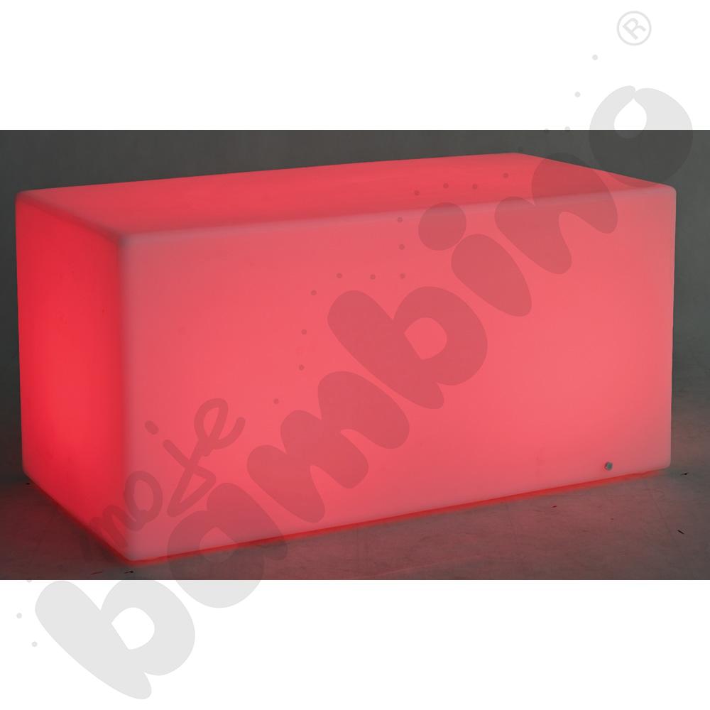 Lampa LED - prostopadłościan 