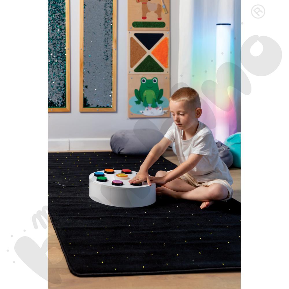 Dywan świetlny 100 x 200 z konsolą