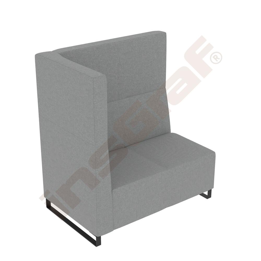 
Universum Zweisitzer, H 133 cm, linke Lehne, Bezug RO39
