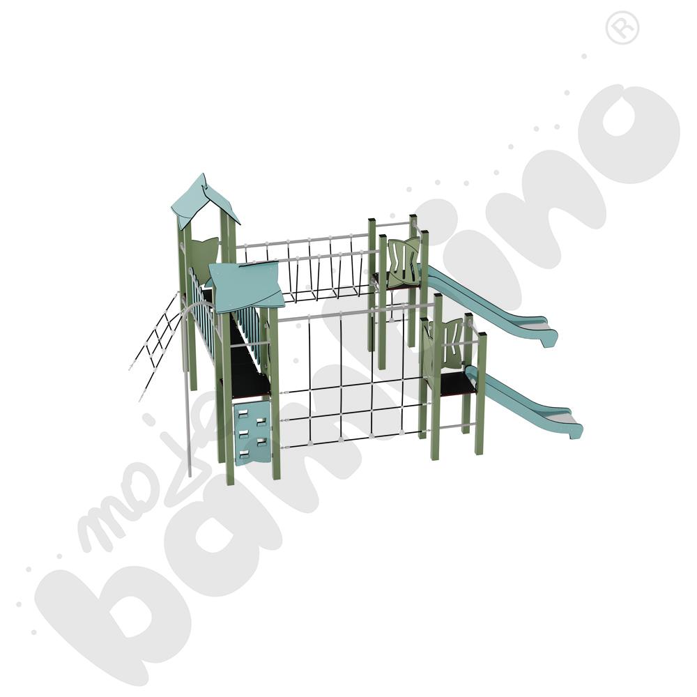 Zestaw Urbi 9, słupy metalowe C