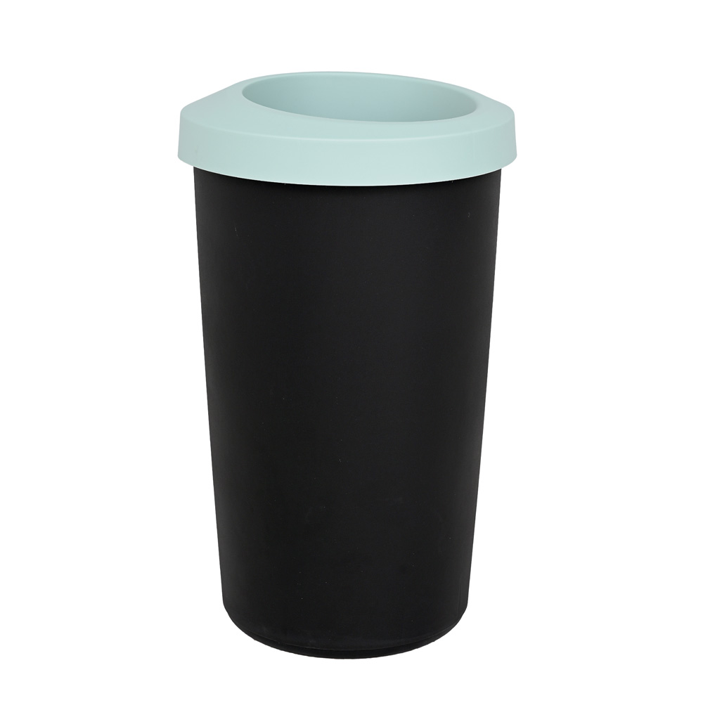 Odpadkový kôš Compacta, 35 L - zelená pastelová