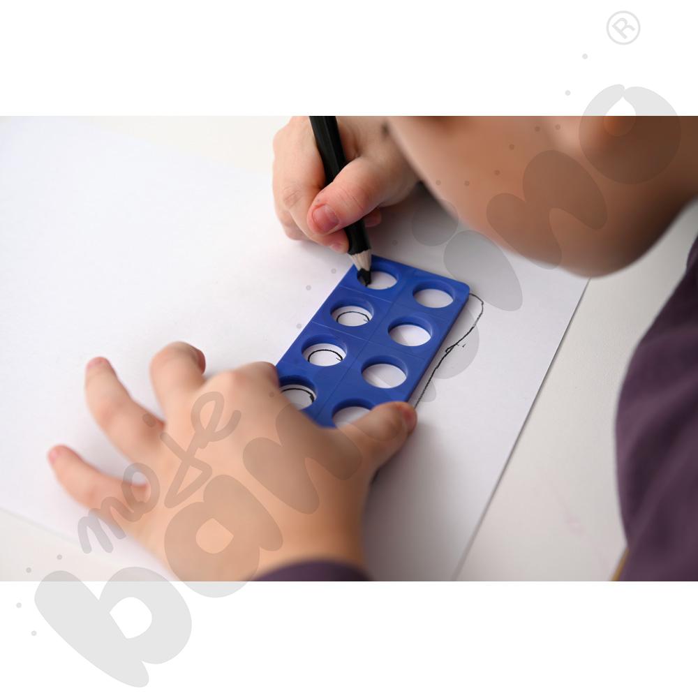 Zestaw 80 kształtów Numicon